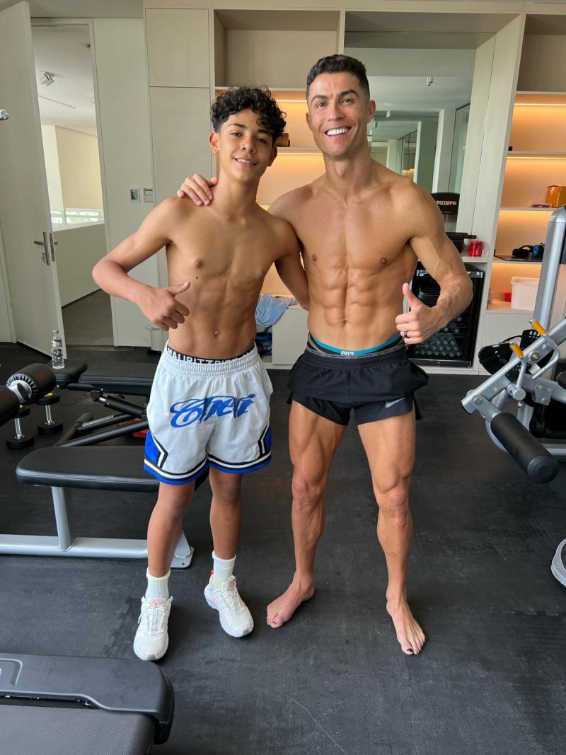 Hijo de Cristiano Ronaldo sorprende con su impactante cambio físico. / Foto: @Cristiano