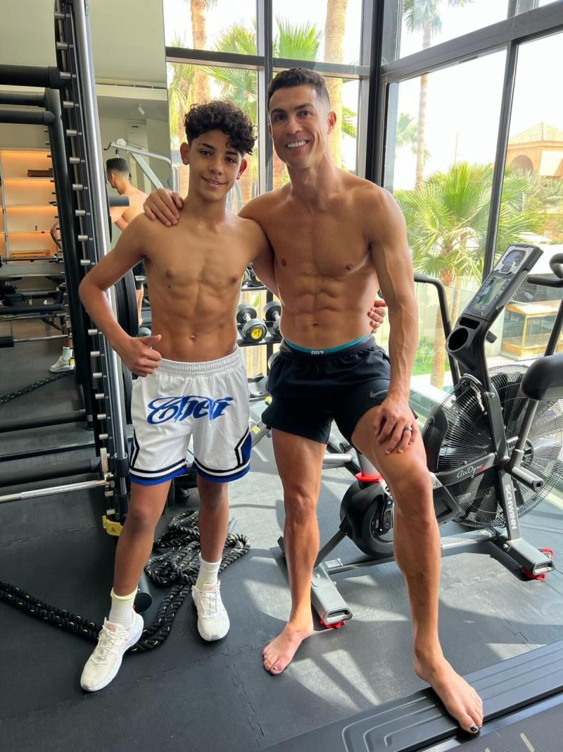 Hijo de Cristiano Ronaldo sorprende con su impactante cambio físico. / Foto: @Cristiano