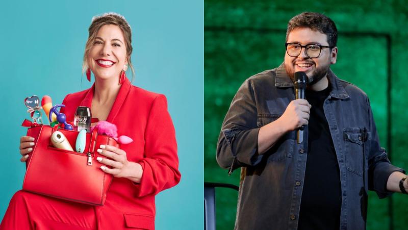 captura/agencia UNO - Japi Jane reacciona a viralizado chiste de Luis Slimming en Viña 2024