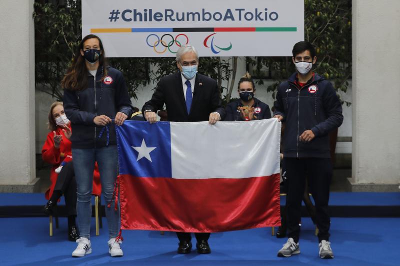 Despidiendo a la delegación chilena rumbo a los Juegos Olímpicos Tokio 2020 - Créditos: Photosport