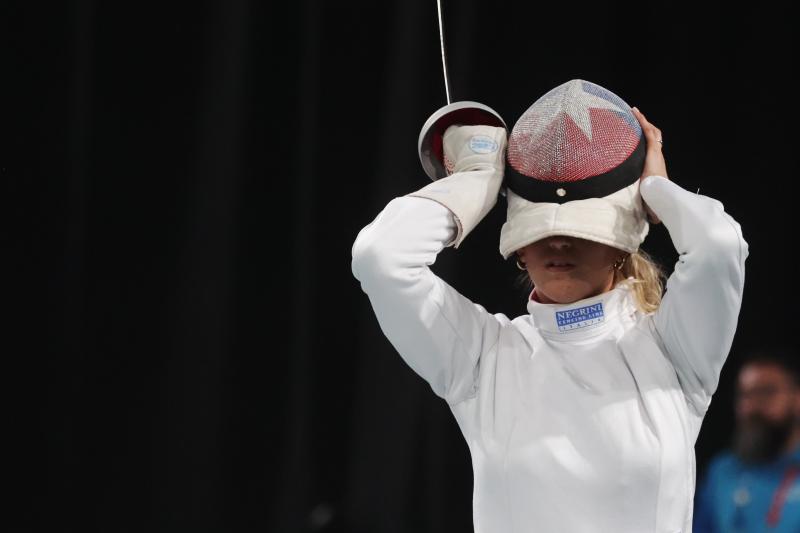 Ignacia Cifuentes compitiendo en los Juegos Panamericanos Santiago 2023 / Photosport