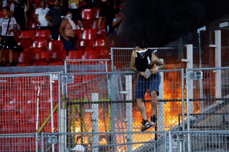 Marcelo Díaz encendió las redes con polémico posteo tras incidentes en la Supercopa - Crédito: Photosport.