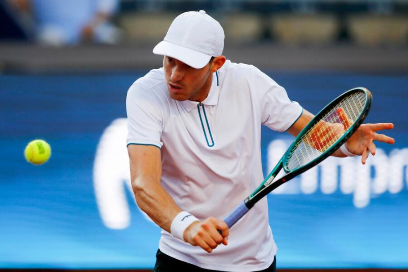 Nicolás Jarry debutó con triunfo en el Chile Open 2024 - Crédito: Photosport.