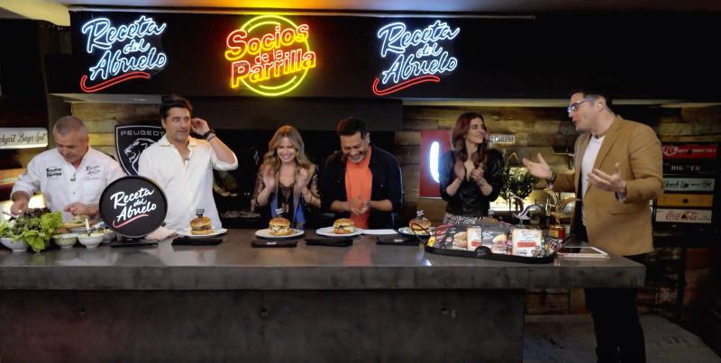 Canal 13 - Pancho Saavedra, María Luisa Godoy y Soledad Onetto en Socios de la parilla