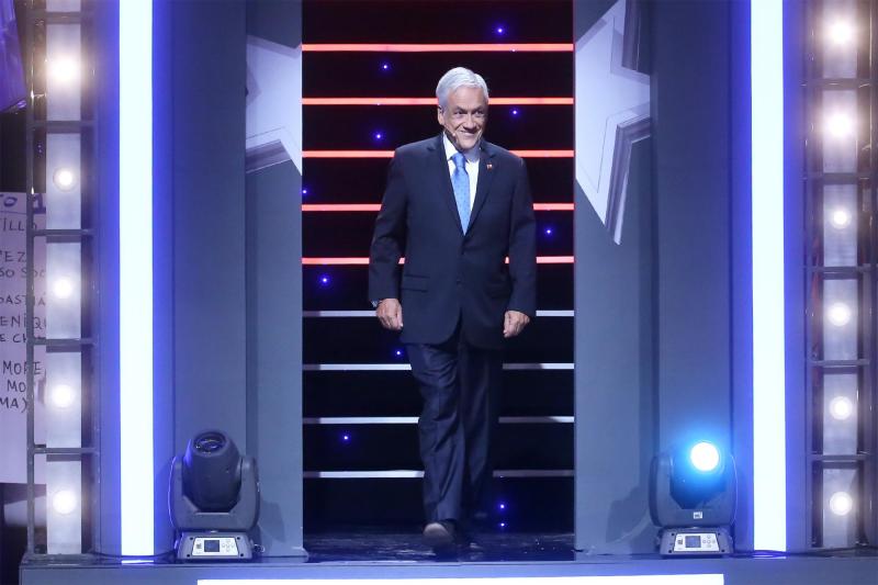 Sebastián Piñera en "Las Caras de la Moneda"