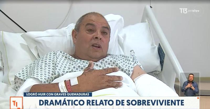 T13 - Sergio Elgueta, sobreviviente a los incendios forestales