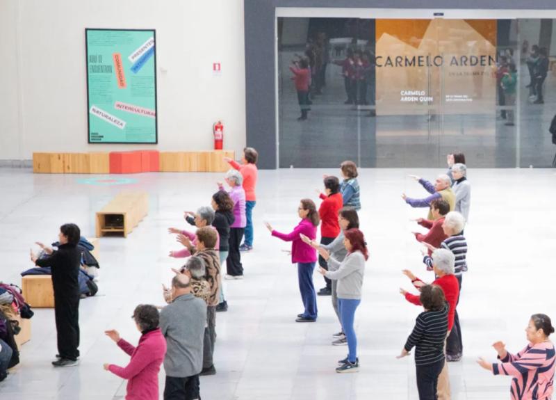 Tai chi - Centro Cultural La Moneda