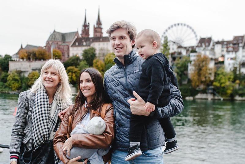 Nicolás Jarry junto a su familia - Créditos: Instagram
