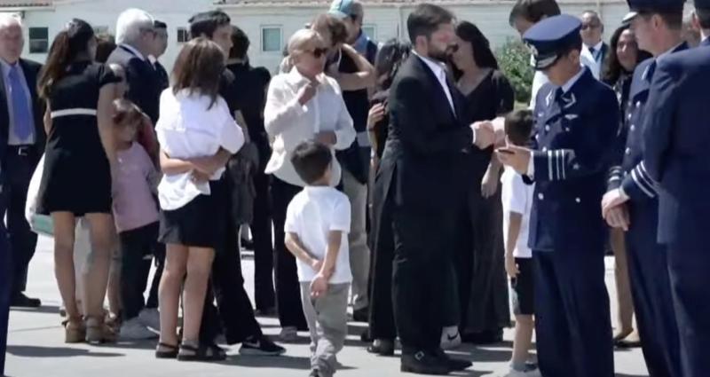 T13 - Llegada de los restos del ex Presidente Piñera