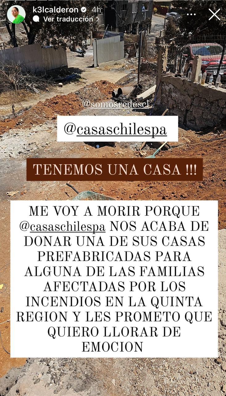 Instagram - El anuncio de Kel Calderón