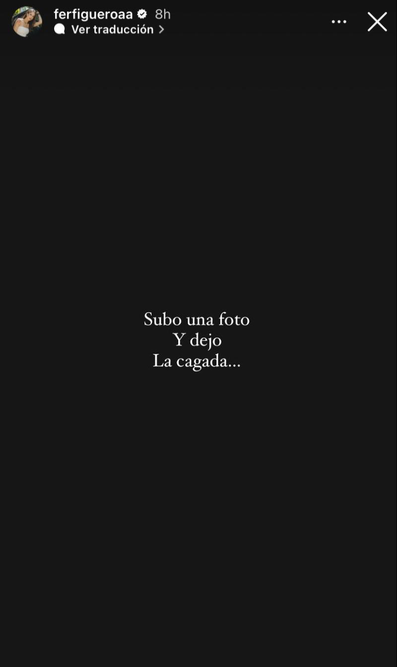 La supuesta amenaza de Fernanda Figueroa a Mauricio Pinilla en redes sociales - Crédito: Instagram