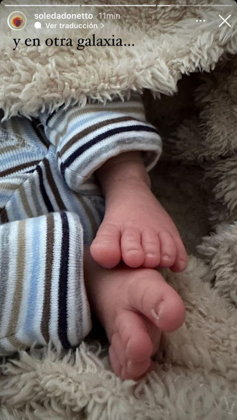 Soledad Onetto publica nueva foto de su hijo Borja en redes sociales - Instagram