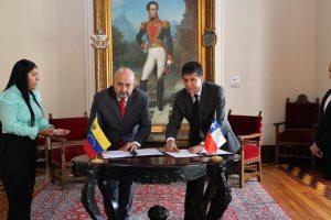 Subsecretaría del Interior - Acuerdo entre Chile y Venezuela
