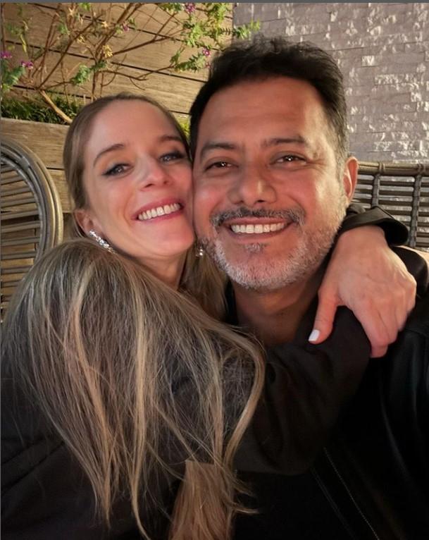 Alison Mandel y Pedro Ruminot tras viña 2024 - @pedroruminot