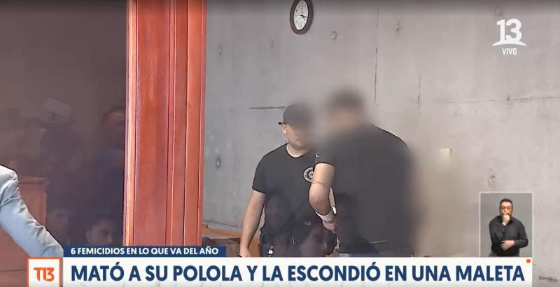 T13 - Formalización a acusado de femicidio en Maipú