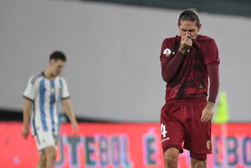 En Argentina lamentaron el empate con Venezuela en el Preolímpico - Créditos: X @conmebol