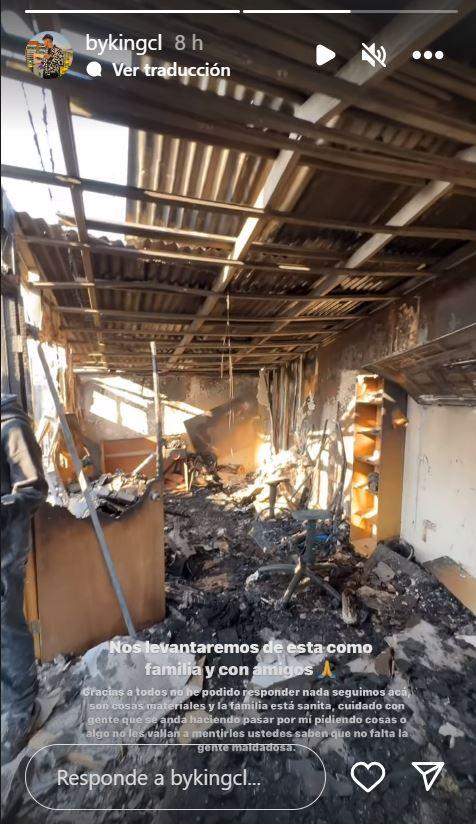 Instagram - Streamer chileno perdió su casa por incendios forestales en Viña del Mar: “Vamos a salir de esta”