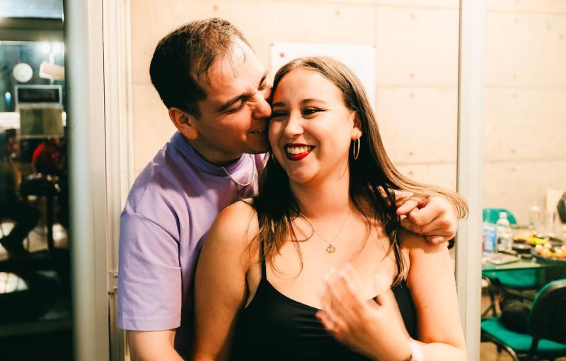 Instagram - Lucho Miranda y Franshesca Toledo