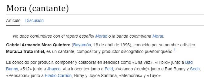Wikipedia de Mora