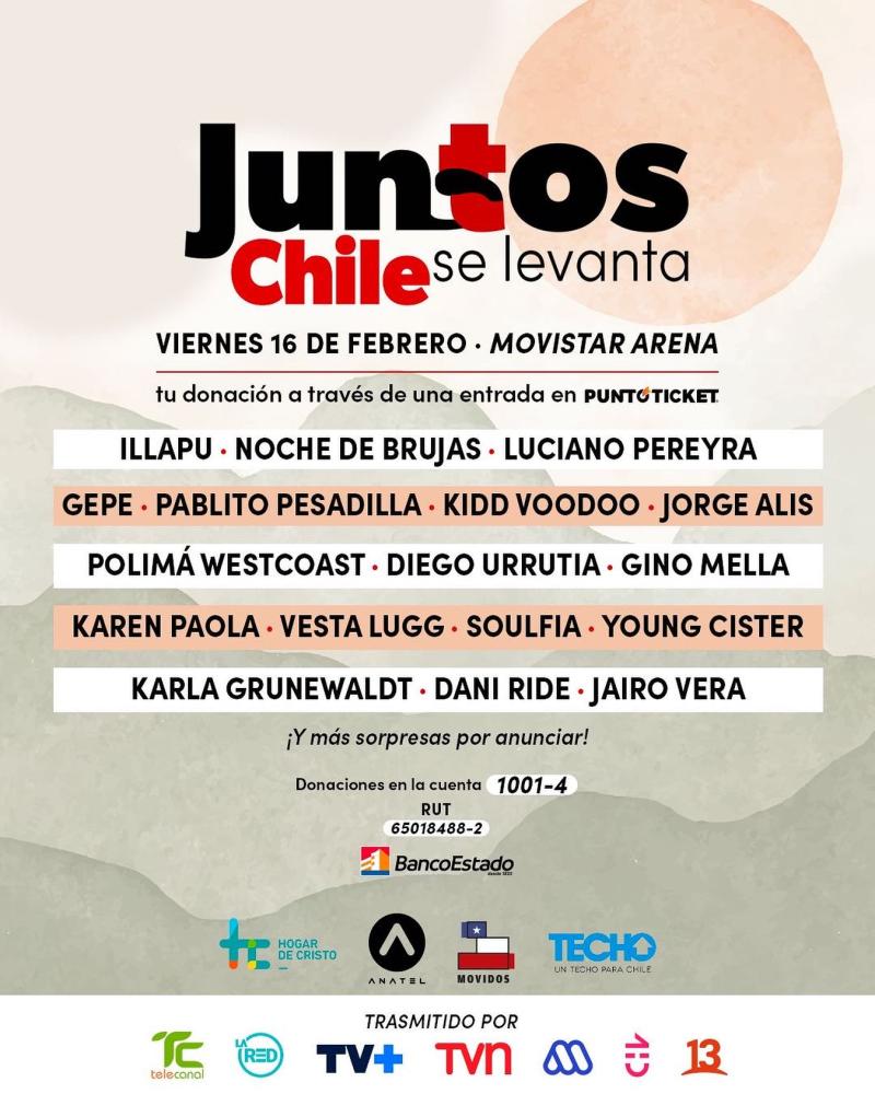 Instagram - Juntos Chile se Levanta