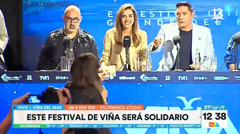 Canal 13 - Pancho Saavedra recibe regalo de Tu día