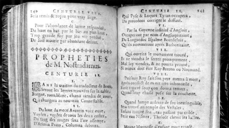 Profecías de Nostradamus