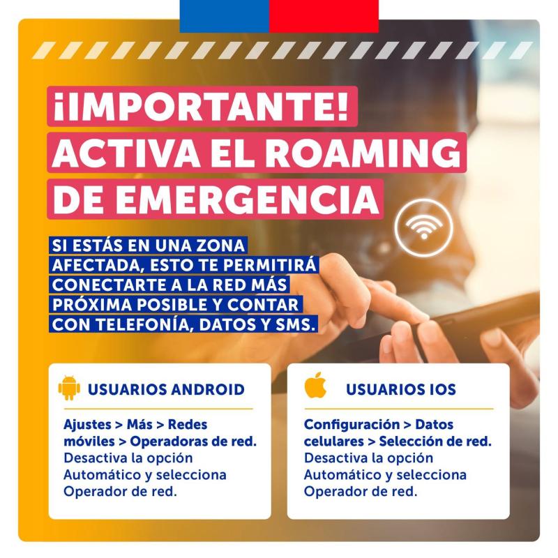 Roaming Nacional de Emergencia