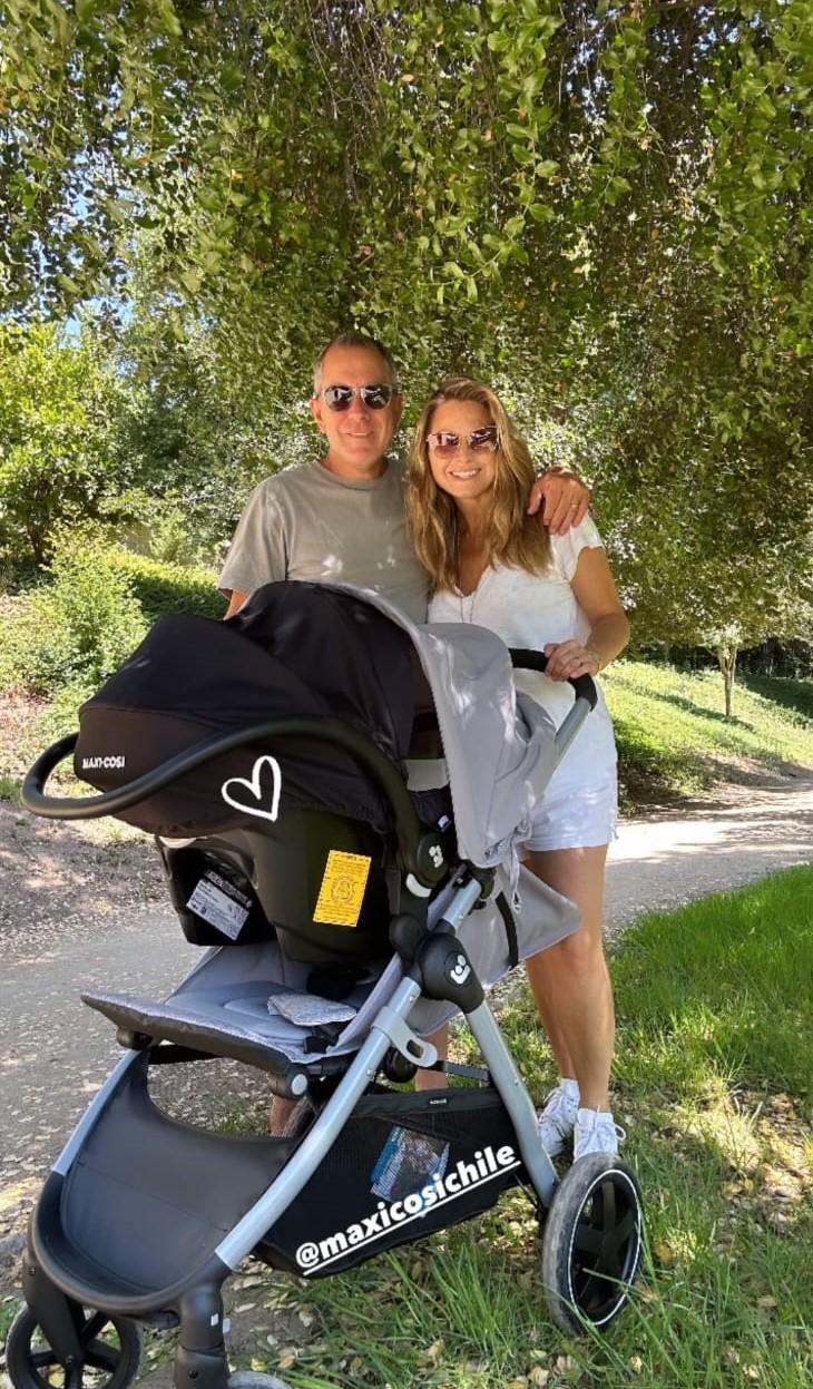 Instagram - Soledad Onetto con su pareja, Andrés Barros, y su hijo Borja