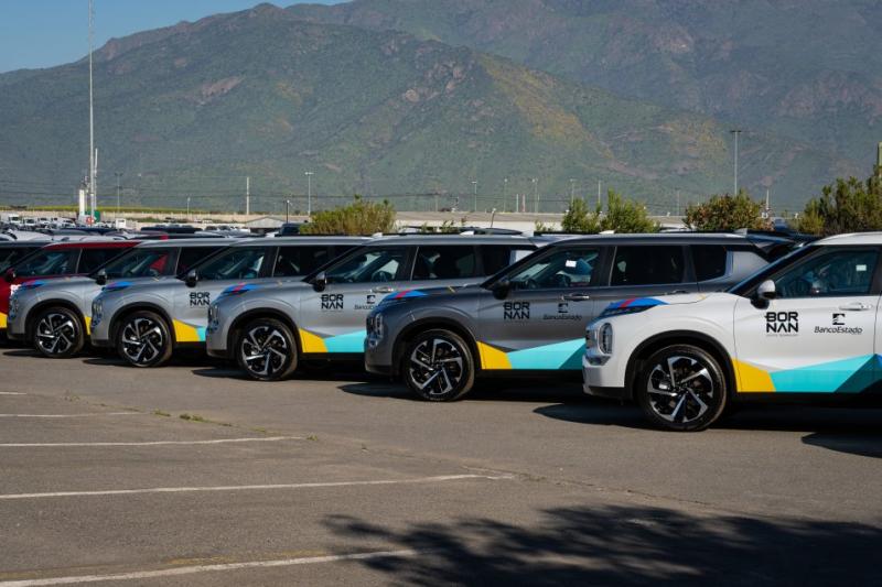 Mitsubishi Motors - Vehículos oficiales de Santiago 2023