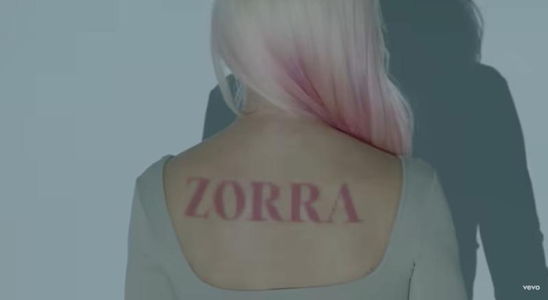 Video de la canción Zorra de Nebulossa