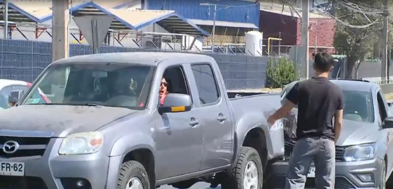 Canal 13 - Accidente en vivo en Maipú