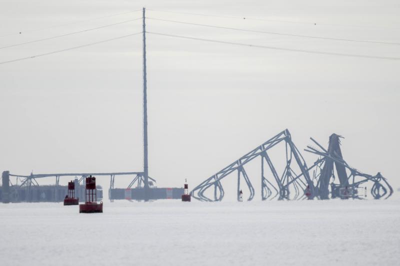 Reuters - Barco colisionó contra puente Francis Scott Key en Baltimore
