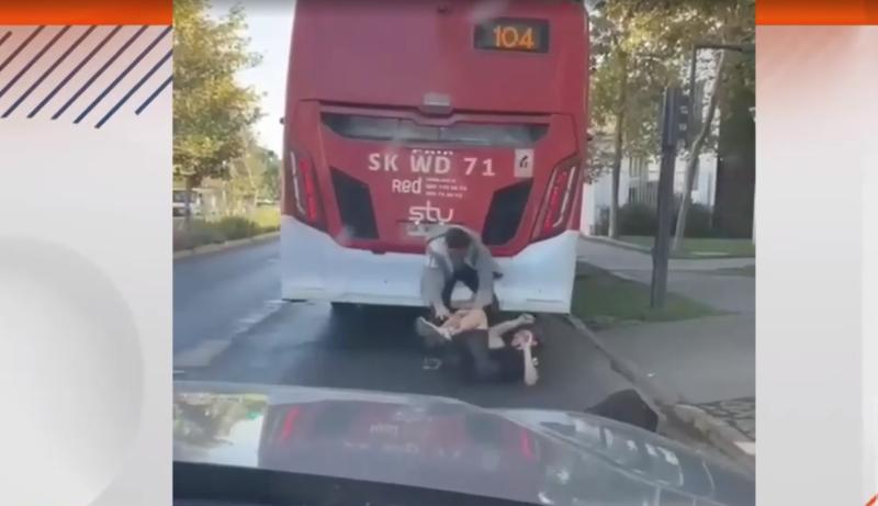 Conductor que agredió a ciclista en Ñuñoa fue despedido de su empresa