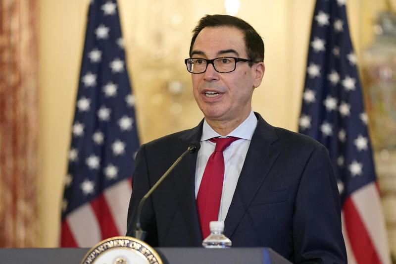 Steve Mnuchin en 2020 - AFP