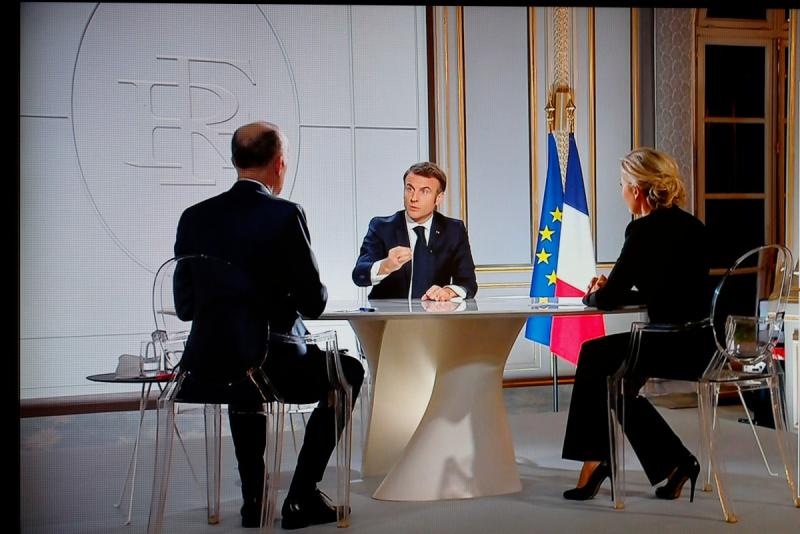 AFP - Presidente Macron por guerra entre Rusia y Ucrania
