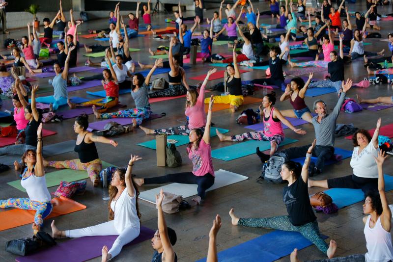 Festival del Yoga, gratuito: 9 y 10 de marzo en Estación Mapocho