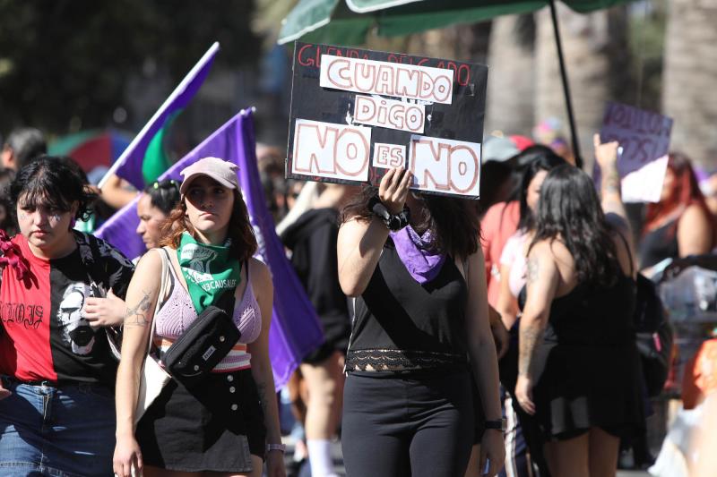 Agencia Uno - Marcha por el Día Internacional de la Mujer (archivo)