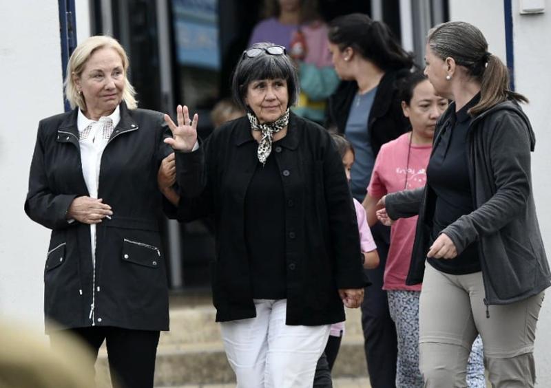 Agencia Uno - Magdalena Piñera, al centro de la imagen
