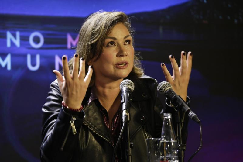 Agencia Uno - Javiera Contador tras su presentación en Viña 2024