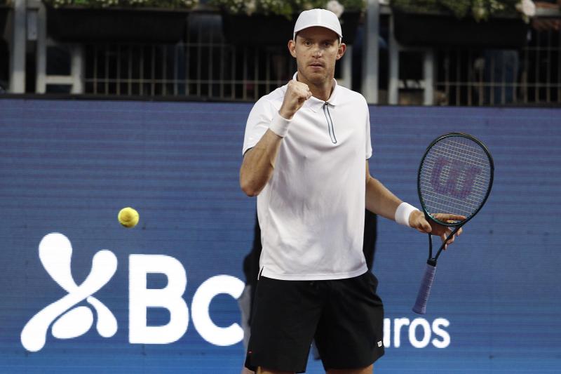 Nicolás Jarry sigue con vida en el Masters 1000 de Miami / Créditos: Agencia UNO