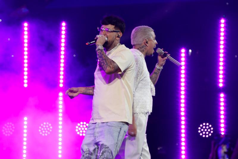 Estos son los artistas que acompañaron a Young Cister en Viña 2024