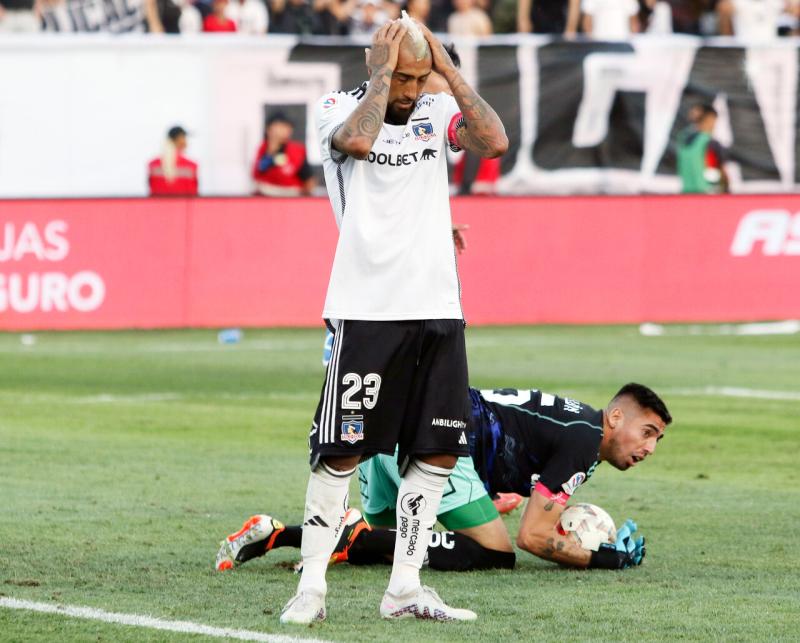 Israel Poblete le respondió a Arturo Vidal - Crédito: Agencia Uno.