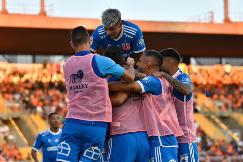 U de Chile terminó con el invicto de Cobreloa - Crédito: Agencia Uno.