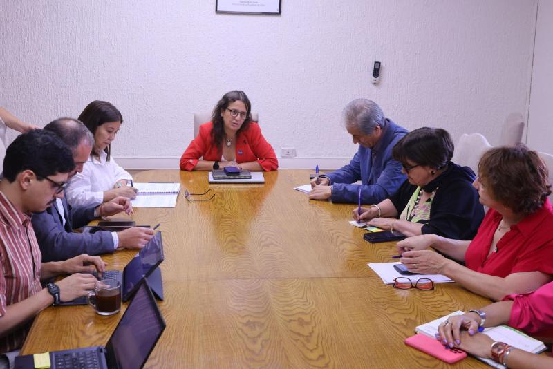 Colegio de profesores se reúne con subsecretaria de Educación - Aton