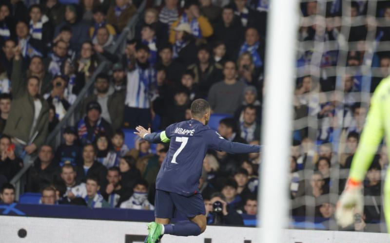 Kylian Mbappé brilla en la Champions League - Crédito: PSG