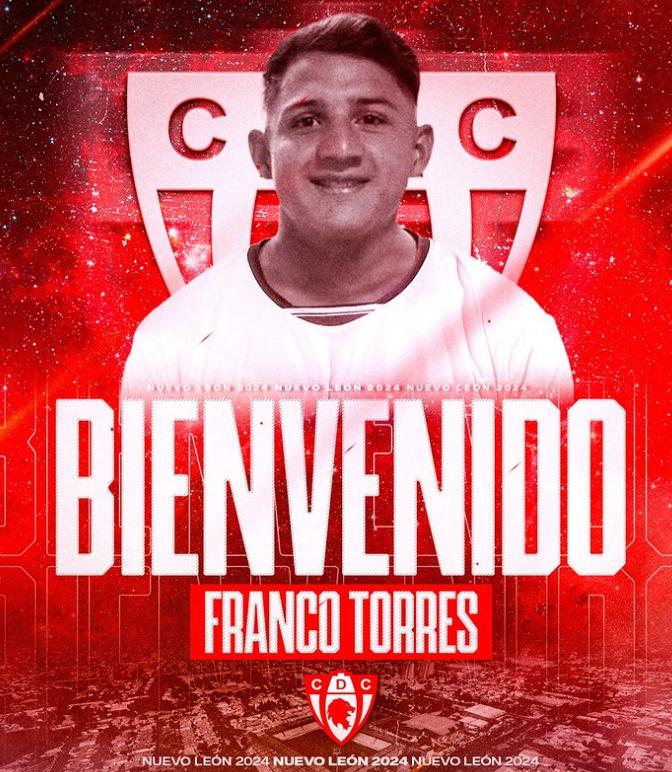 Franco Torres nuevo refuerzo de Deportes Copiapó - Crédito: @deportescopiapo