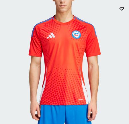 La nueva camieta de local de la Roja para este 2024 / Créditos: Adidas