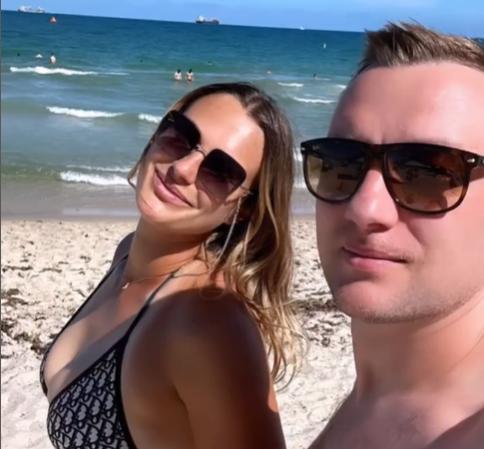 Aryna Sabalenka y su novio Konstantin Koltsov - Instagram