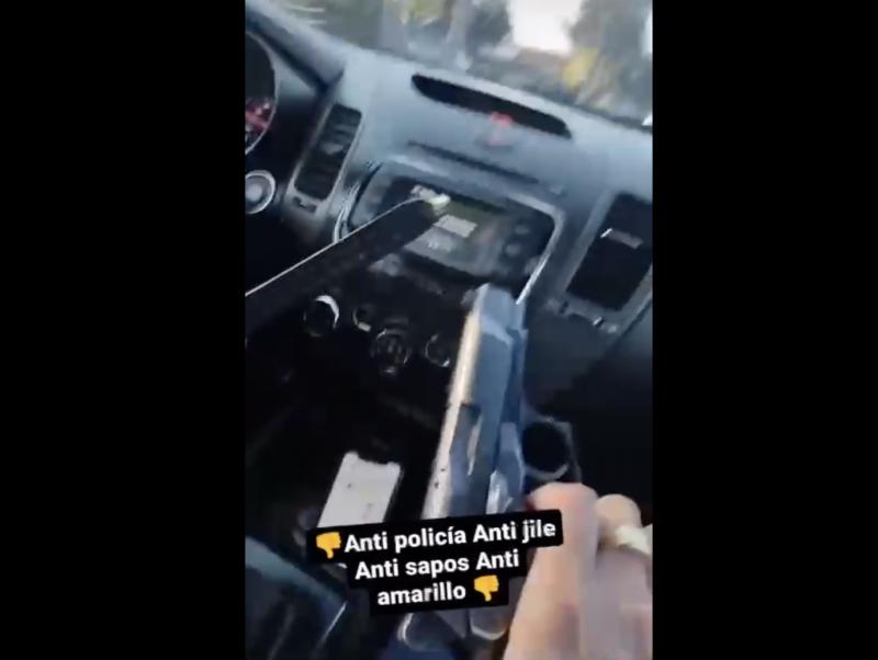 Detienen a sujeto que amenazaba a Carabineros por redes sociales en Recoleta