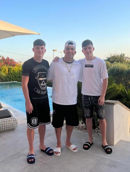 Ellos son los hijos de Gary Medel / Créditos: Instagram